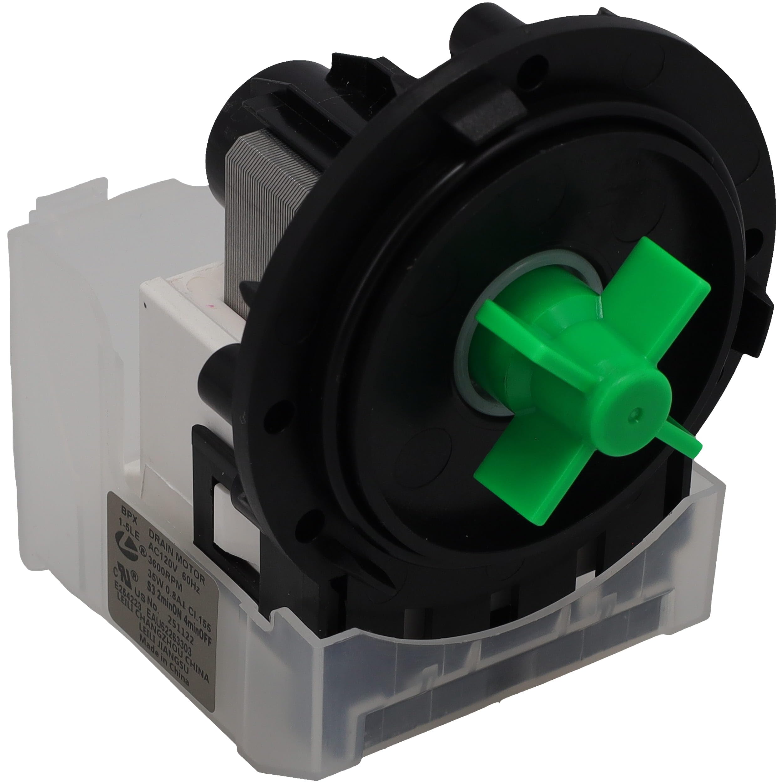 Supplying Demand EAU62263303 - Motor de bomba de circulación para lavadora, sustituye a 4681EA2001V, EAU62263303