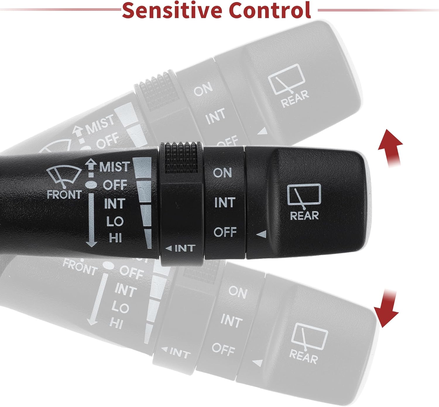 ACROPIX Windshield Wiper Switch Multi-Function Switch Fit for Hyundai Accent 2015 GLS, GS, Sport 1.6L L4 - Gas No.934202K050 - Pack of 1