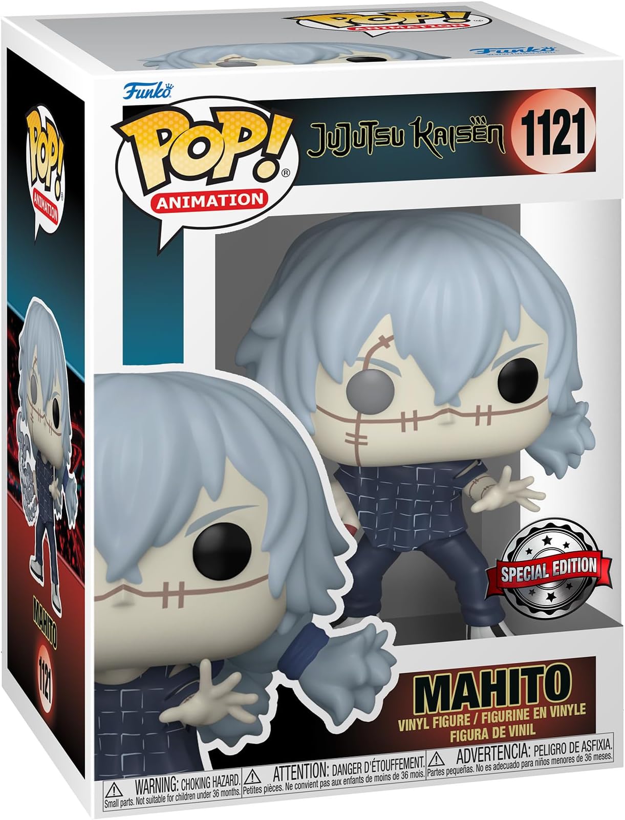Funko Pop! Animation: JJK - Mahito - (New Arms) - Jujutsu Kaisen - Collectable Vinyl Figure - Gift Idea - Official Merchandise - Toys for Kids & Adults - Anime Fans - Model Figure for Collectors