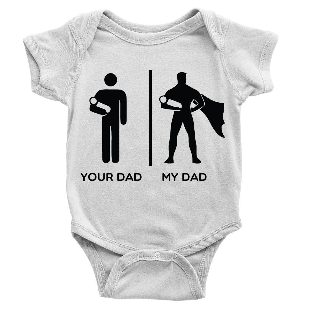 Your Dad My Dad Babygrow