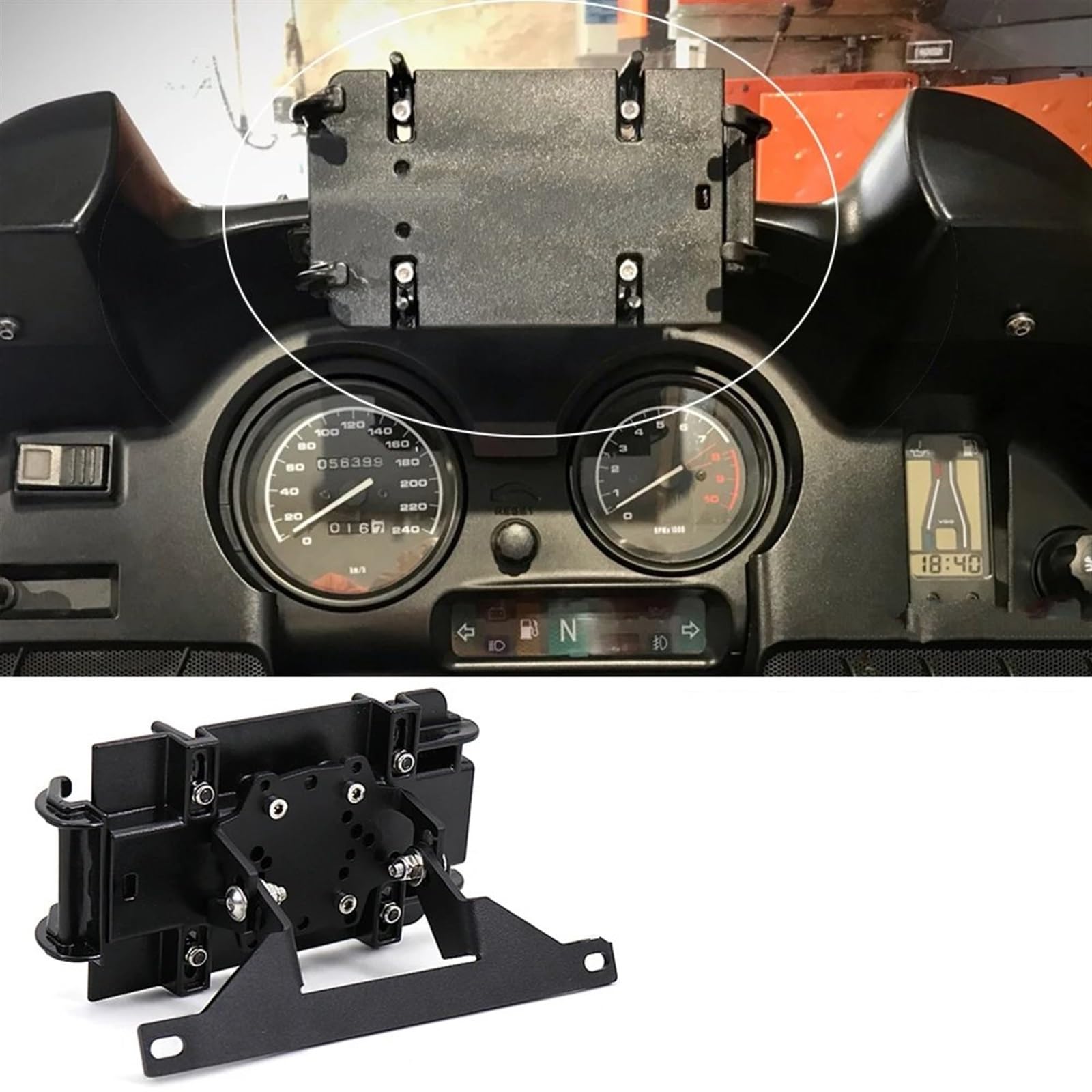 Telefoonhouder Motorfiets VOOR BMW R1150RT R850RT R 850/1150 RT GPS Navigatie Beugel NIEUWE Motorfiets Telefoon Standhouder Telefoon Houder USB Telefoonhouder (Maat : BC