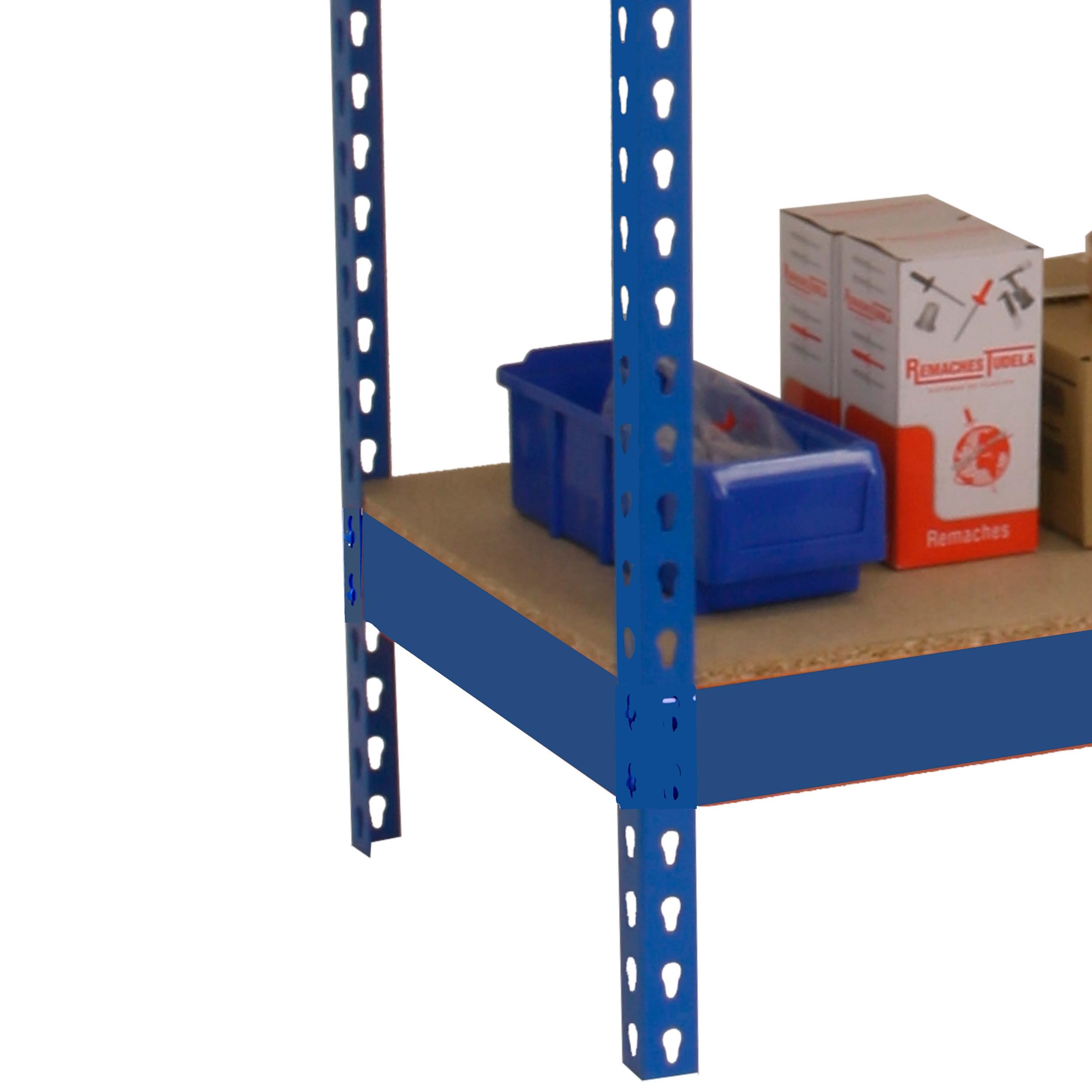 Simon Rack Banco de Trabajo Taller 1500x900 mm - BT Basic | Capacidad Carga 400 kg, Montaje sistema clic, Pintura anticorrosión, Azul