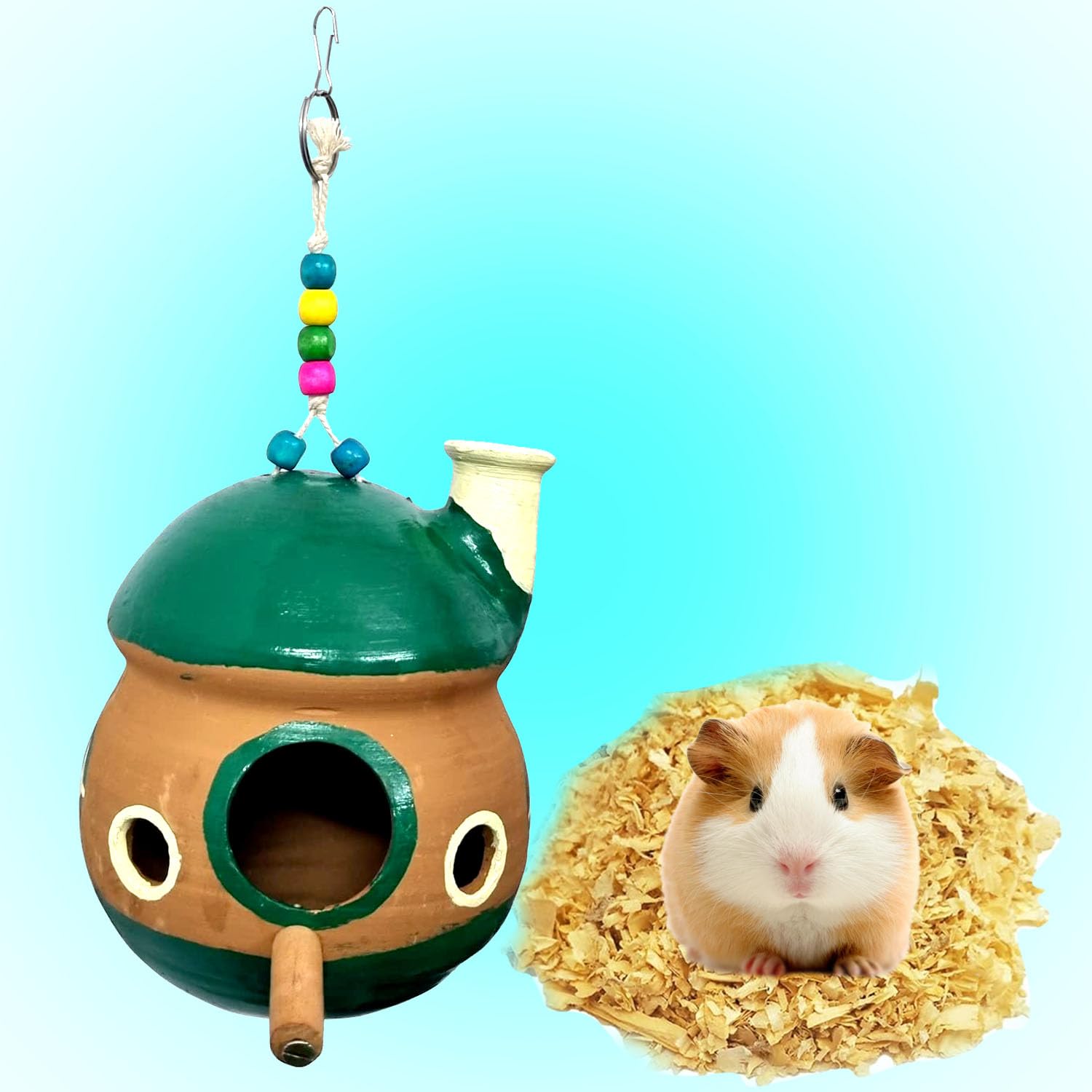 See full amazon price history chart for Jainsons Pet Products Natural Earthenware House for Hamster Hiding House Pet Cave Small Animal Cage Habitat Decor Hanging House for Guinea Pig, mice, Gerbils, Hamsters with 500g Bedding Jainsons Pet Products Natural Earthenware House for Hamster Hiding House Pet Cave Small Animal Cage Habitat Decor Hanging House for Guinea Pig, mice, Gerbils, Hamsters with 500g Bedding (B0CYPV3PKS) Amazon Price History, Amazon Price Tracker
