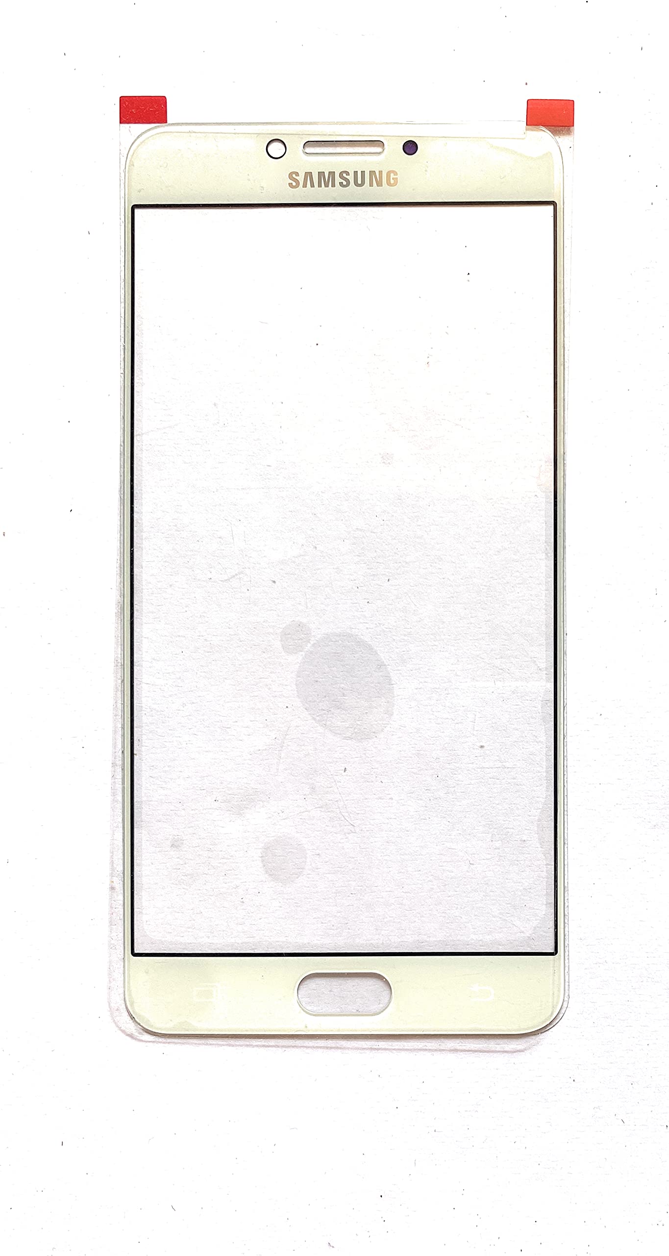 M Front Screen Outer Upper Touch Glass Lens Panel for Samsung C7 pro / C701 / c701f (White)(Note:- This is not a Screen Guard)