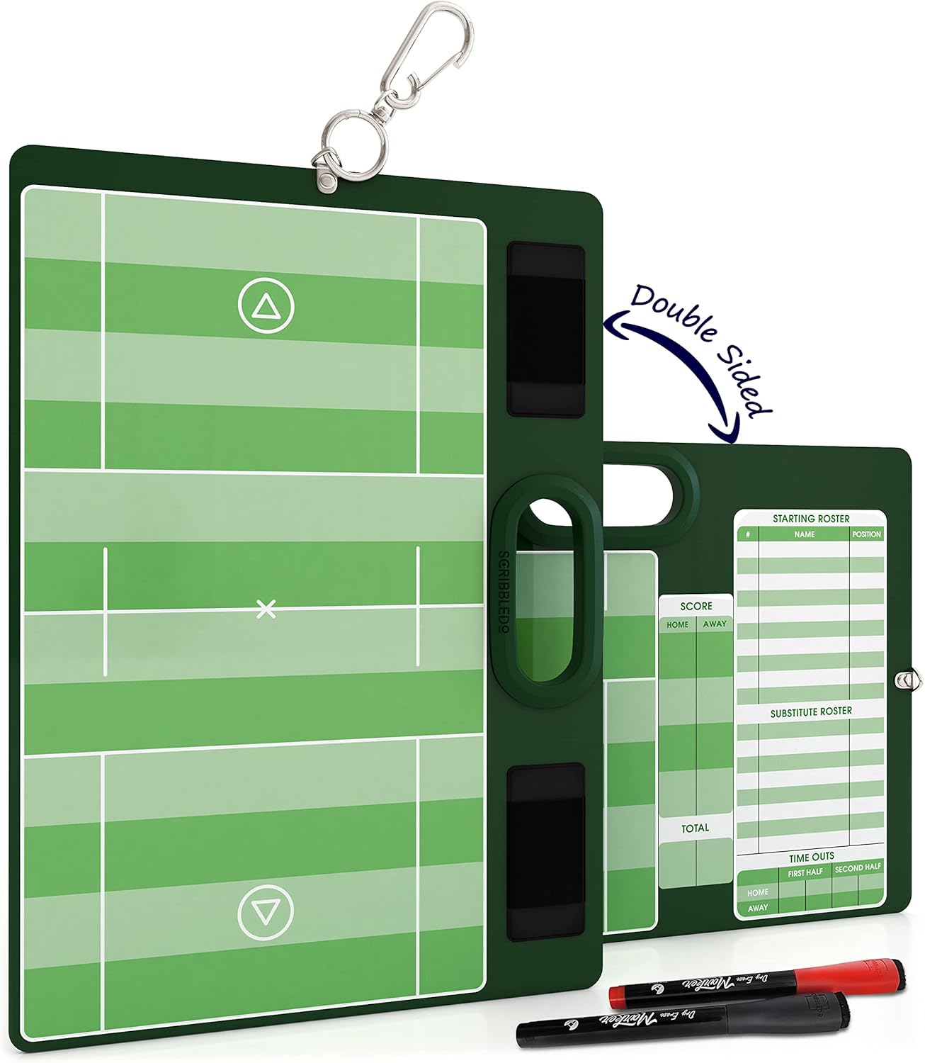 Lacrosse Dry Erase Board for Coaches 15x10.5 Inch Lacrosse