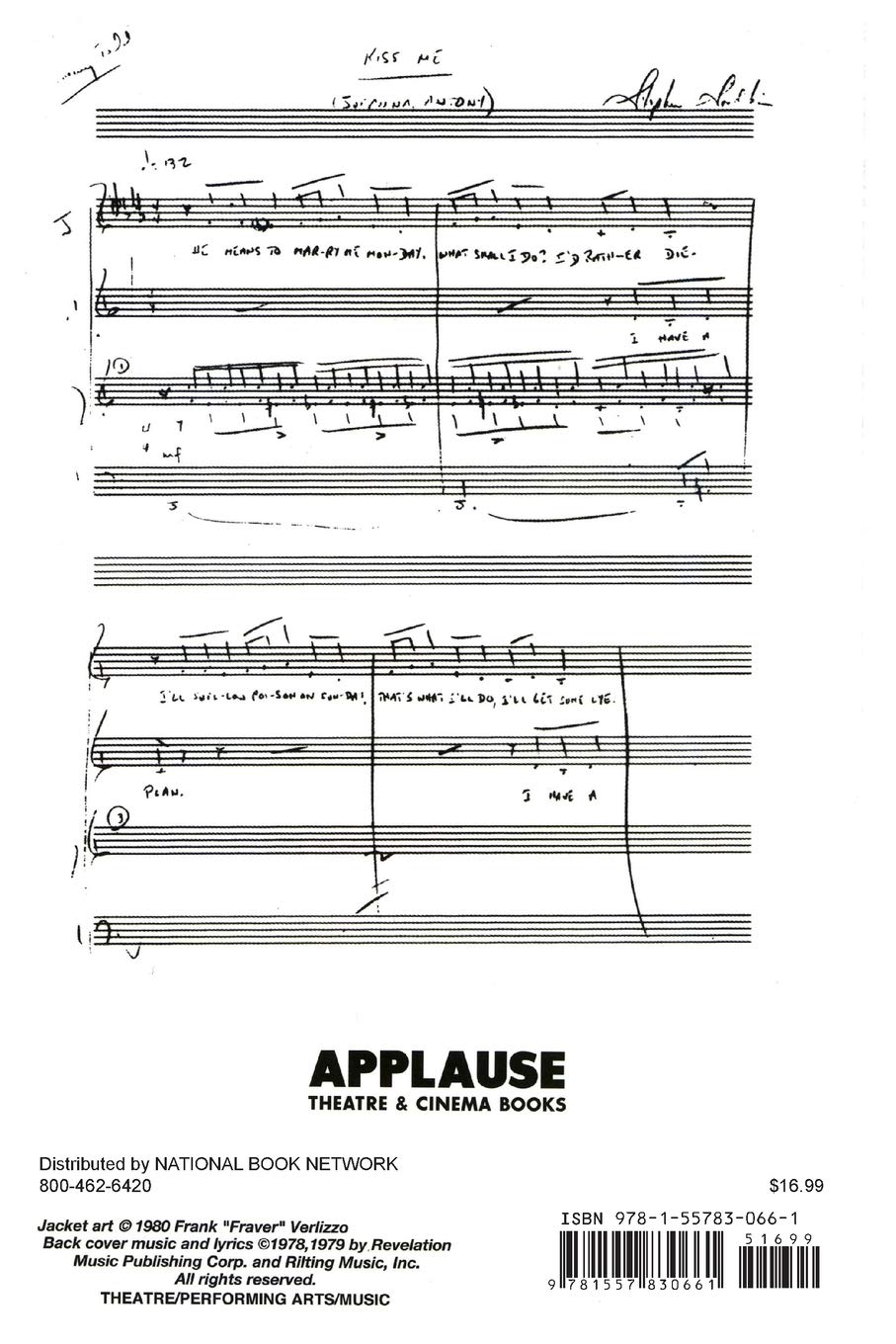 Sweeney Todd: The Demon Barber of Fleet Street (Applause Libretto Library)
