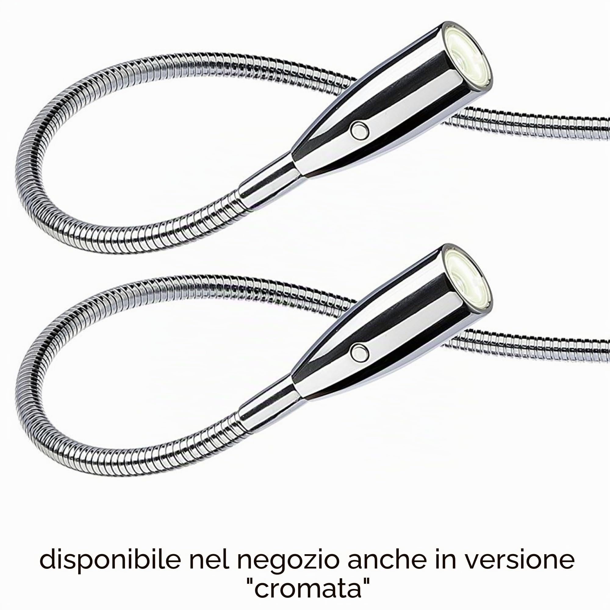 kalb Material für Möbel Lampada da letto a LED Lampada da lettura Lampada da comodino Lampada da letto luce da lettura, selezione: SET da 2 pezzi