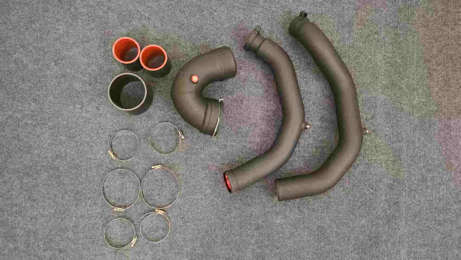 New Upgrade High-flow Rate Charge Pipe Kit Intercooler Piping for BMW 2014+ M3 M4 F80 F82 F83 S55