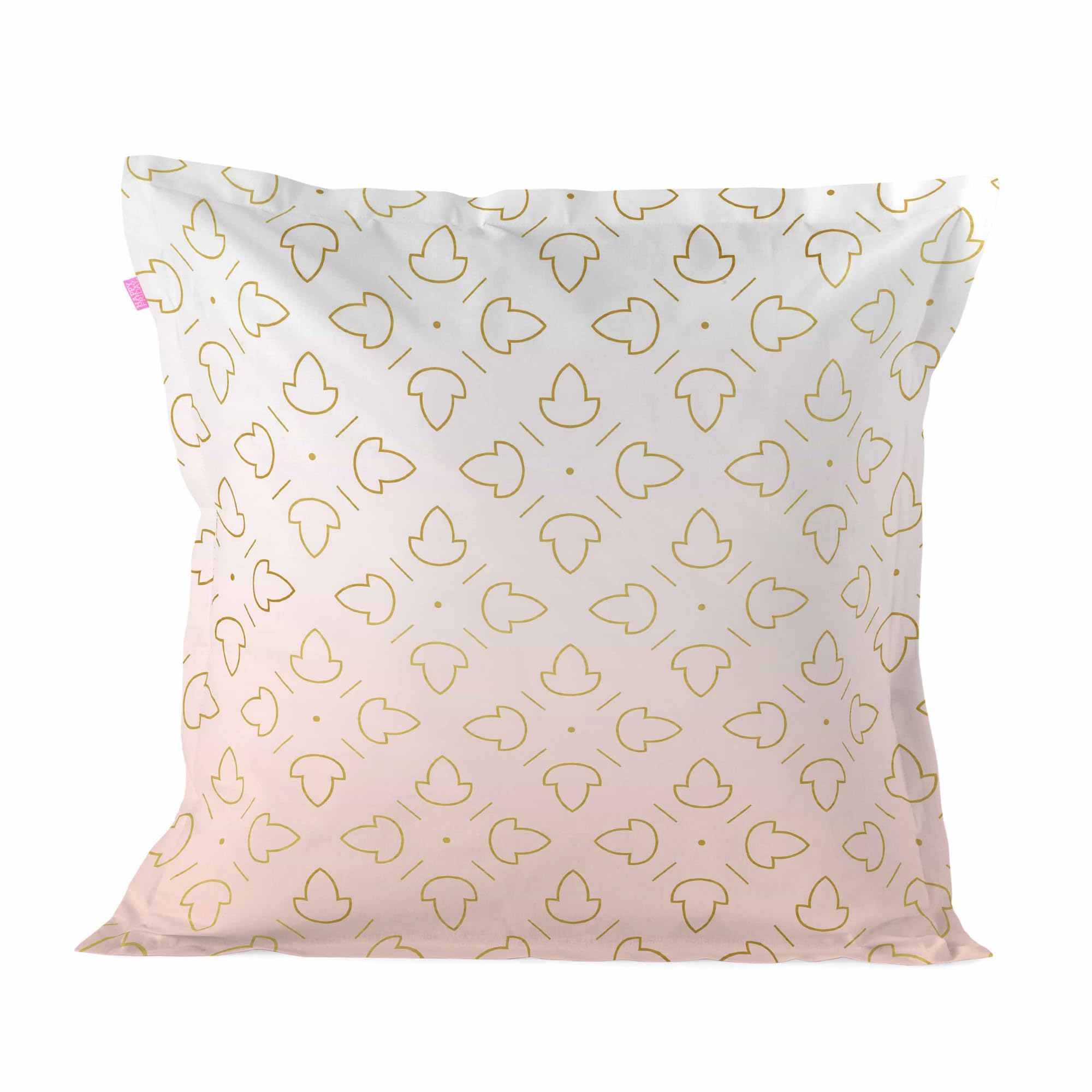 Housse de coussin 60x60 cm Blooming en tissu de qualité supérieure pour lit et sofa