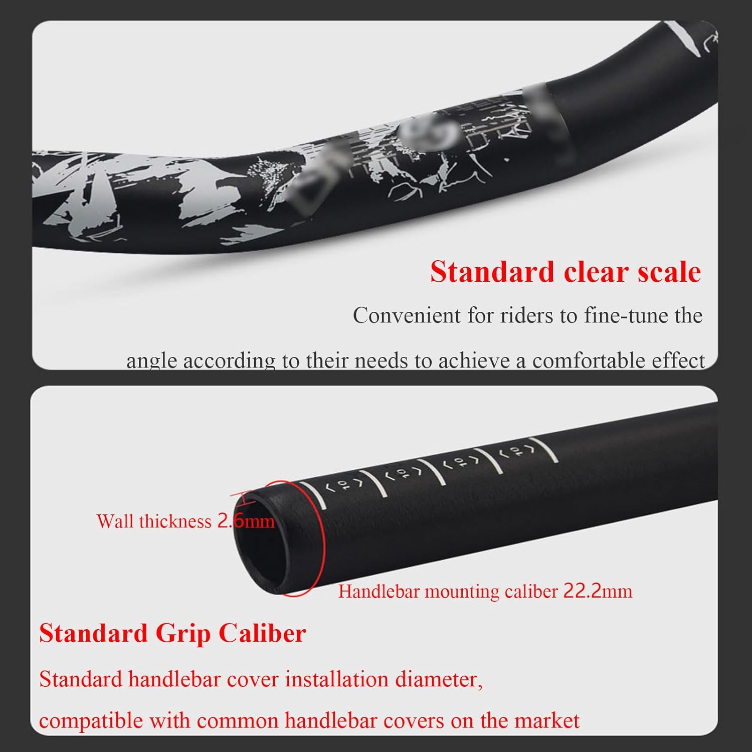 Mountain Bicycle Handlebar, Lightweight Aluminum Alloy Mountain Bicycle Extra Long Handlebar 31.8Mm 720Mm Riser Bar