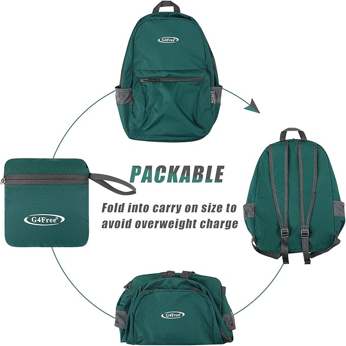 Mochila Plegable G4Free 20L Ligera para Senderismo Viaje miniatura 7