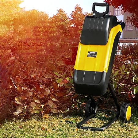 Amazon Co Jp 2500wハイパワーガーデンシュレッダー 10m電源ケーブル付き大容量木製 ブランチ リーフガーデン電動ウッドチッパー シュレッダー Diy 工具 ガーデン