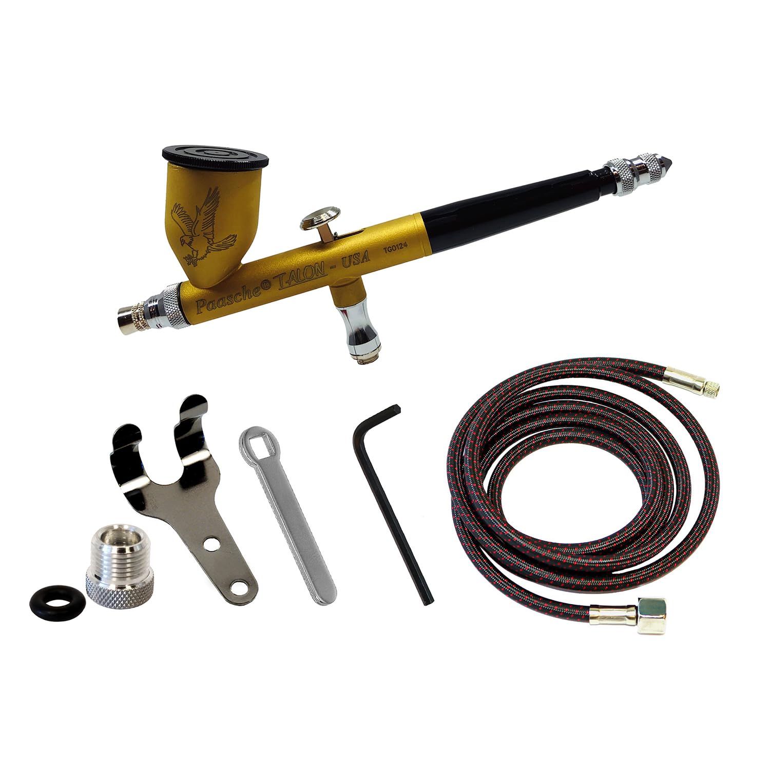Paasche Airbrush Cerakote Coated Airbrush, Gold