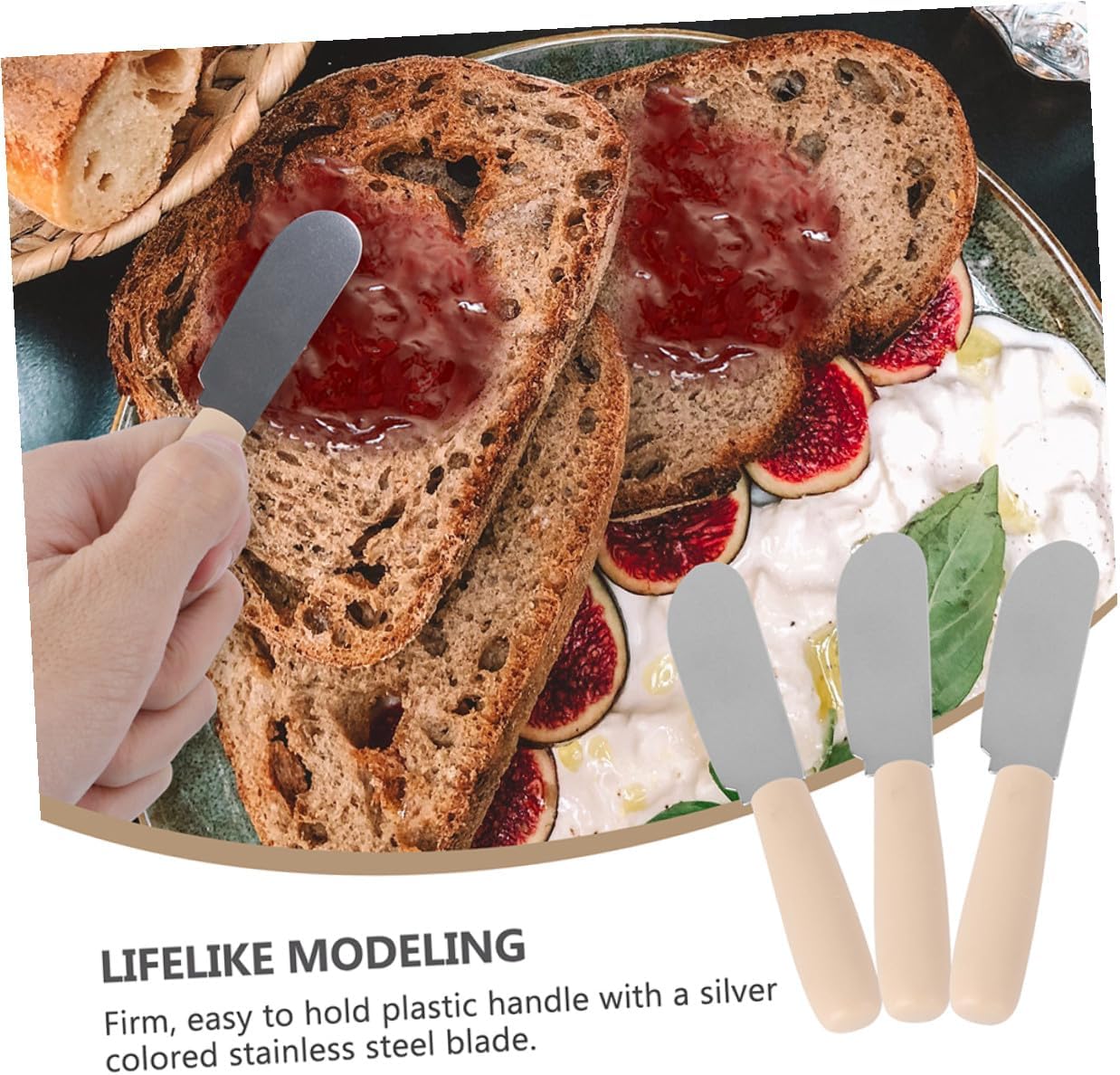 10pcs Stainless Steel Butter Spreader Knives for Cold Butter