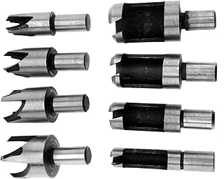 New 8PCS Carbon Steel Wood Plug Hole Cutter D...,