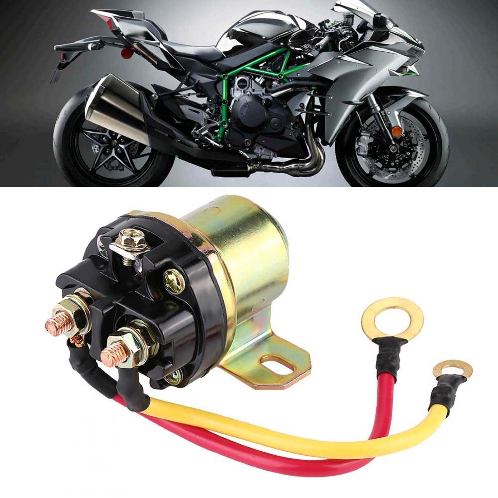 Relè solenoide di avviamento, relè motorino di avviamento, relè motorino di avviamento Relè solenoide di avviamento adatto a tutti i motorini di avviamento domestici e importati 12-24V