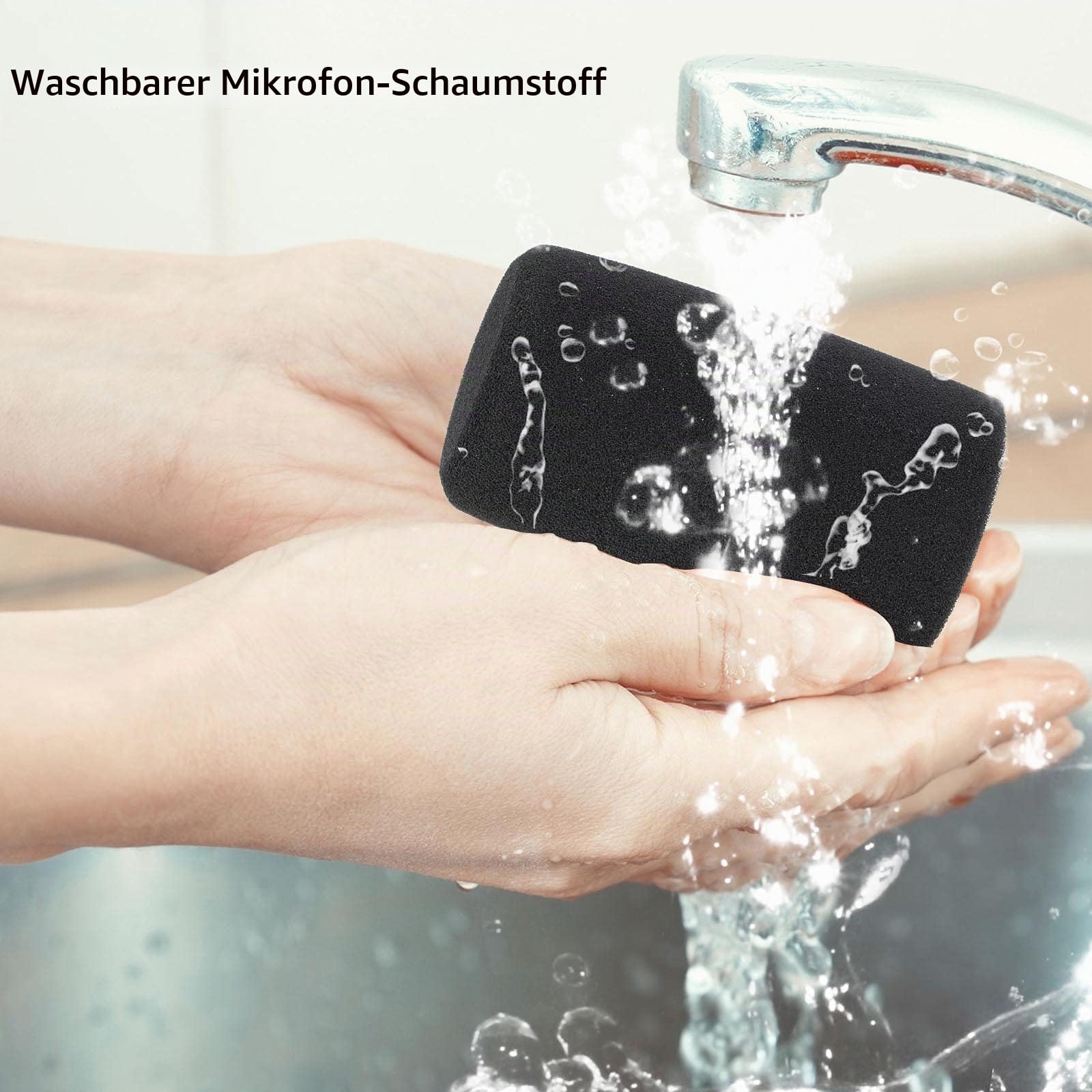 LEFXMOPHY SM7B Windschutzscheiben-Mikrofon-Ersatz für Shure SM7B SM7dB Gesangsmikrofon A7WS Pop-Filter, Geräuschunterdrückung, Windsackabdeckung