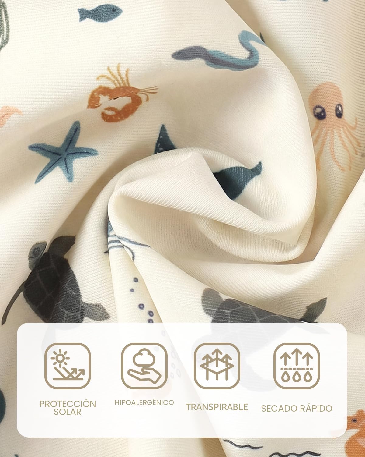 WYTbaby Traje de baño para bebé, ropa UV de una pieza, manga corta, ropa protectora UV para bebé niño con sombrero para el sol