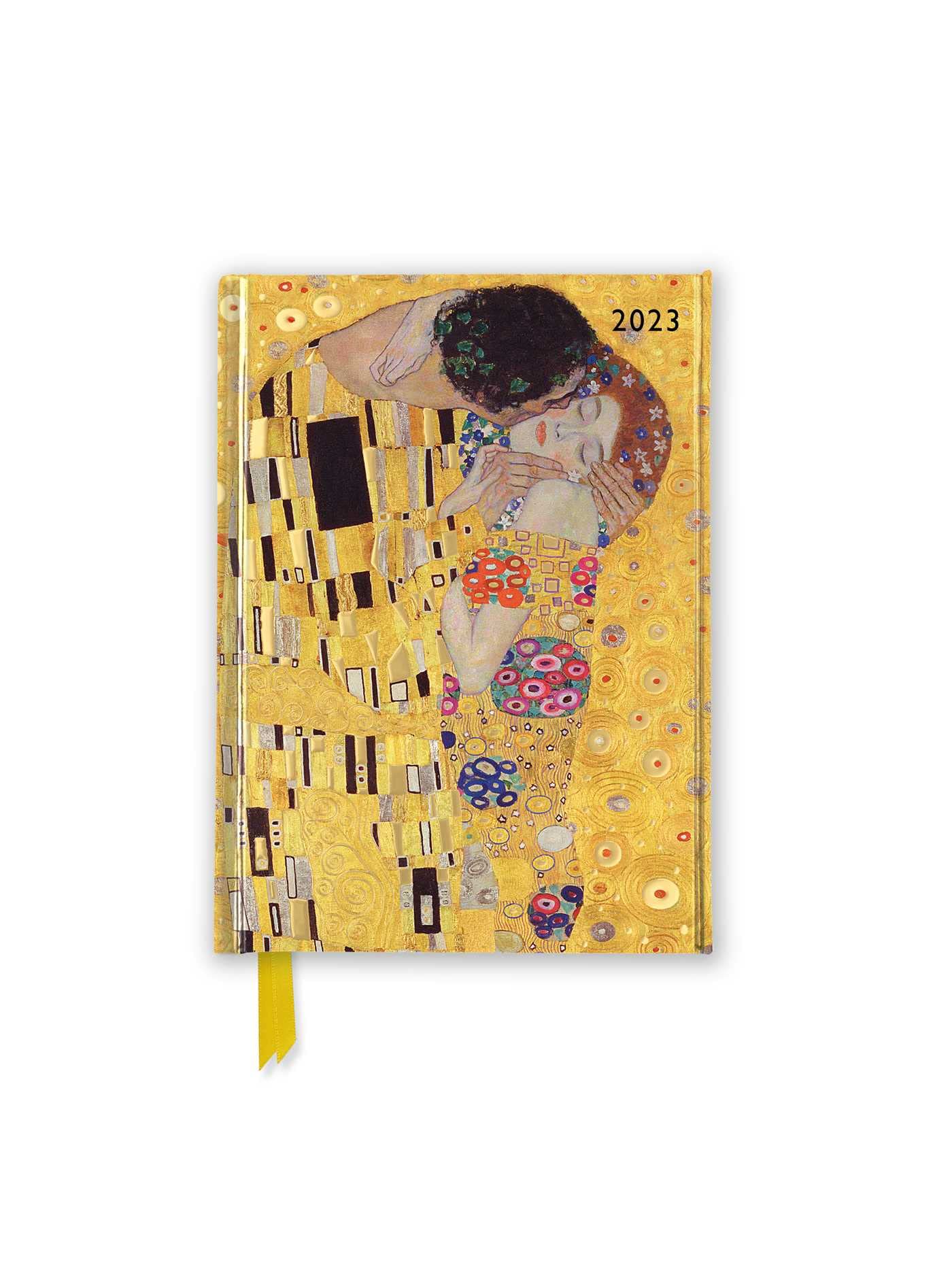 Flame Tree Publishing Gustav Klimt: The Kiss Pocket Diary 2023
