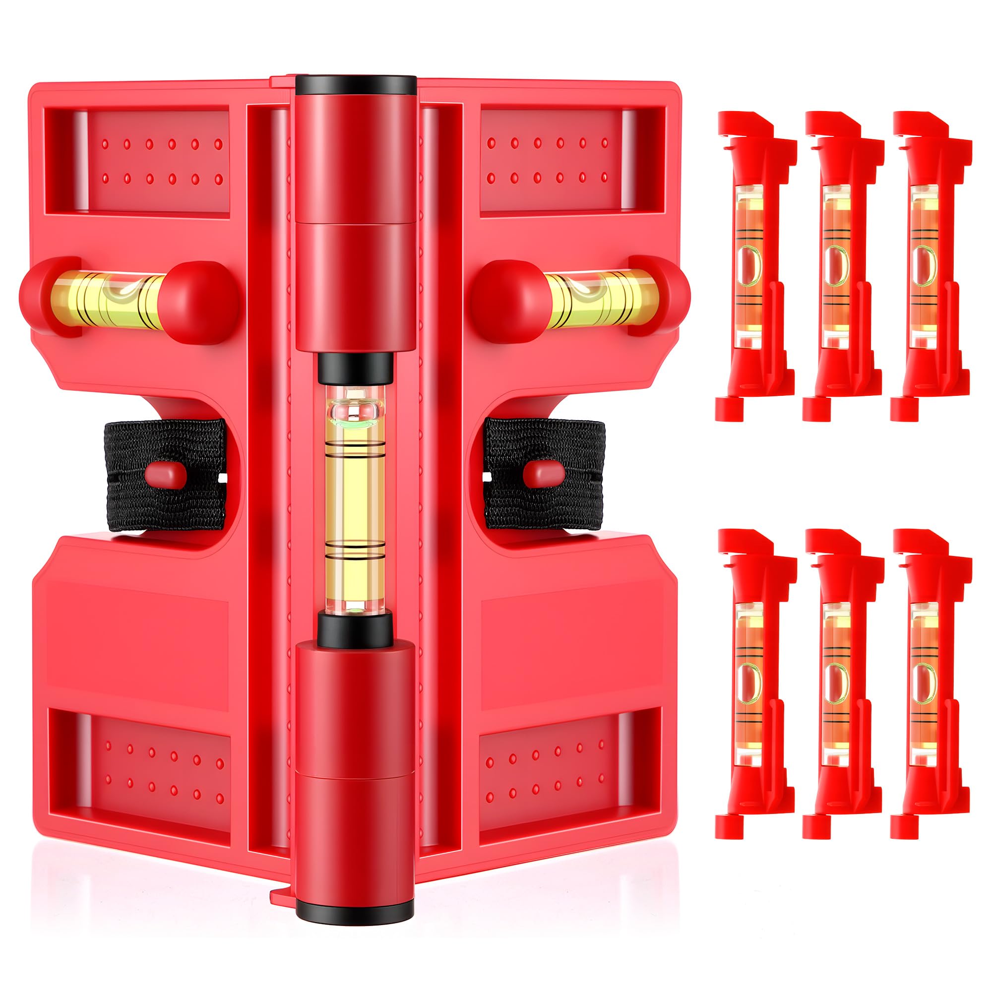 Enhon Level Kit: Magnetic Post & 6 String Levels -1
