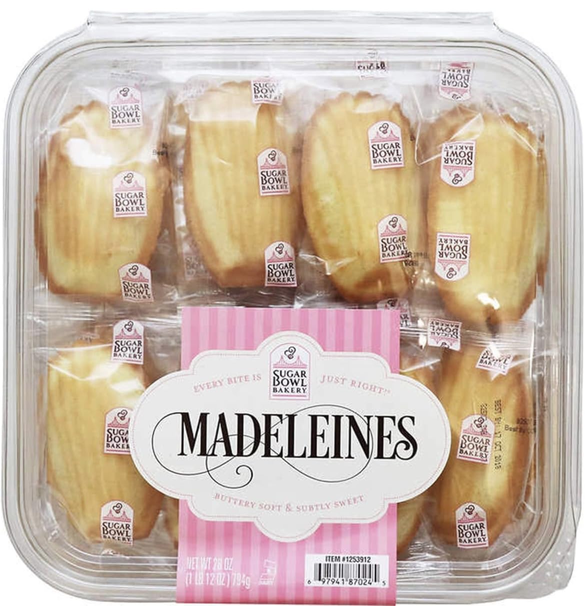 Sugar Bowl Bakery Madeleines Cake Cookies - 28oz (Pack of 1)