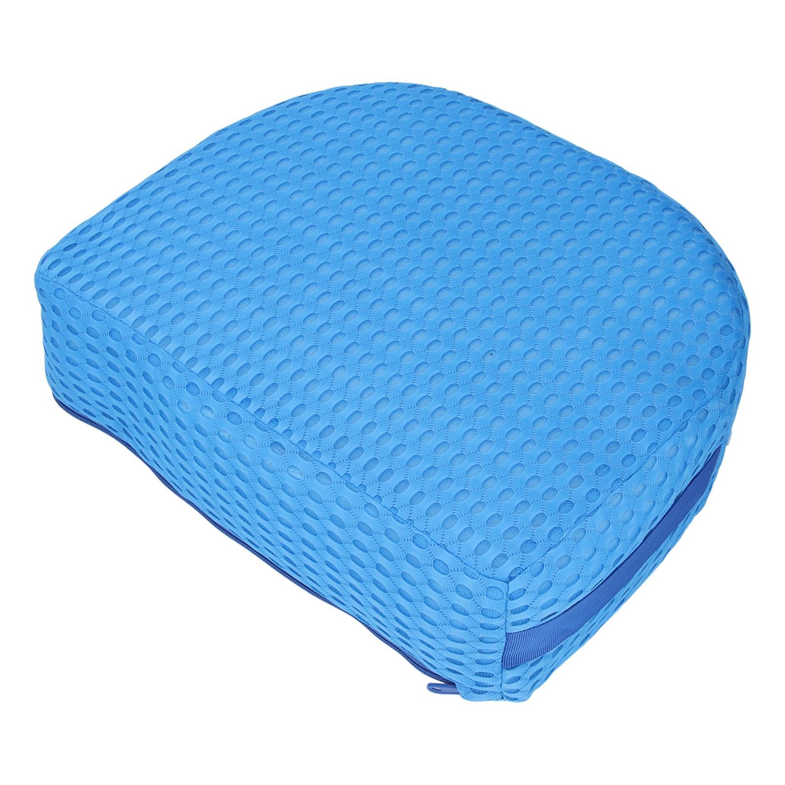 Coussin de Siège de Bain avec Base Antidérapante, Rehausseur 3D 4D de 5 Pouces, Respirant, Lavable, Séchage Rapide