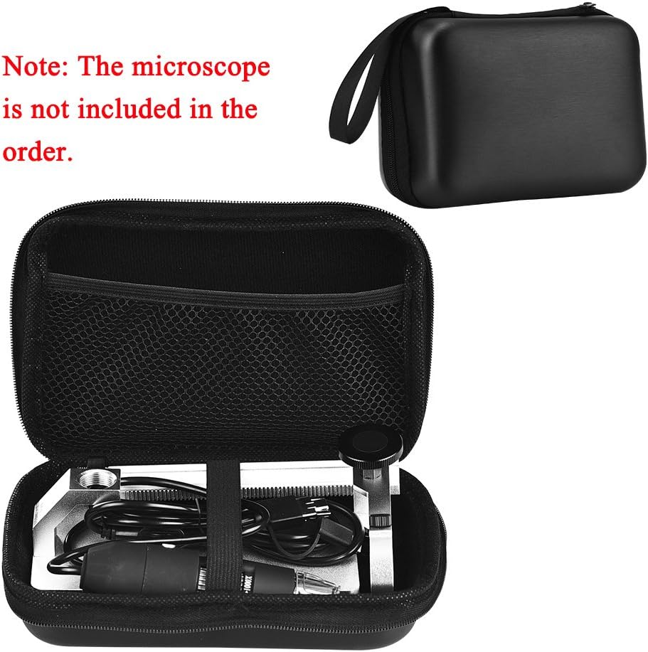 🔥 Hot Deals Jiusion Aluminium Alloy Universal Adjustable Professional Base Stand Holder Desktop Support Bracket with Portable Carrying Case for USB Digital Microscope Endoscope Magnifier Camera