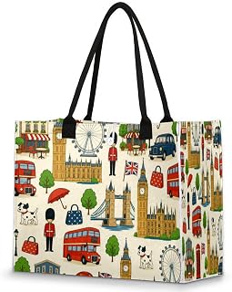 Tote Bag for Women Reusable Grocery Shopping Bag Large Beach Felt Tote for Work Nurse Travel Wedding Market