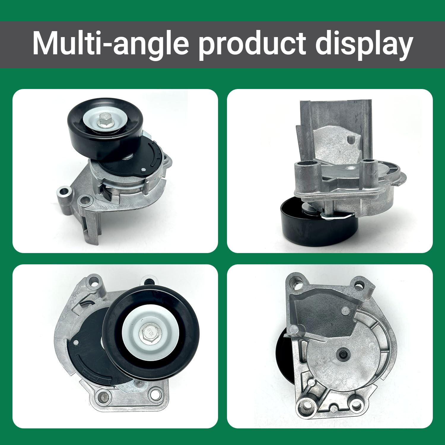 Belt Tensioner with Serpentine Belt and Idler Pulley Fits 2000–2006 Toyota Tundra,2001–2008 Sequoia,2003–2009 4Runner,2001–2006 Lexus LS430,2003–2009 GX470 4.7L 4.3L Relacement 166200W101