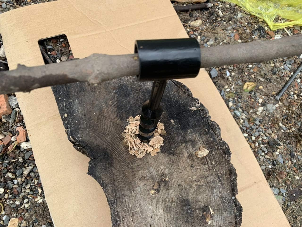 Flash Deals - 70% OFF CRIZTA 1” x 12” Scotch Eye Wood Auger Drill Bit - Hand Auger for Bushcraft Backpack and Camping - Perfect Addition Tool to Survival and Camping Gear Packs