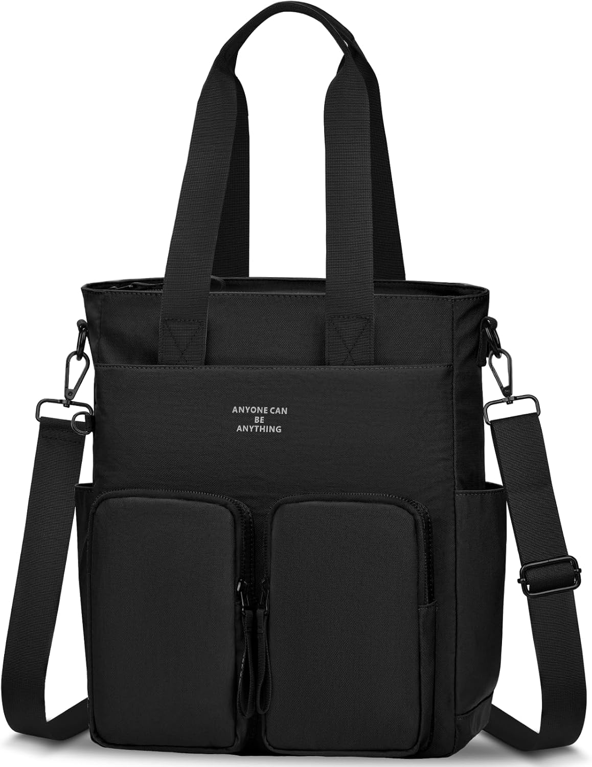 BKNOOU Nylon Tote Bag for Women Work with Zipper Singapore Ubuy