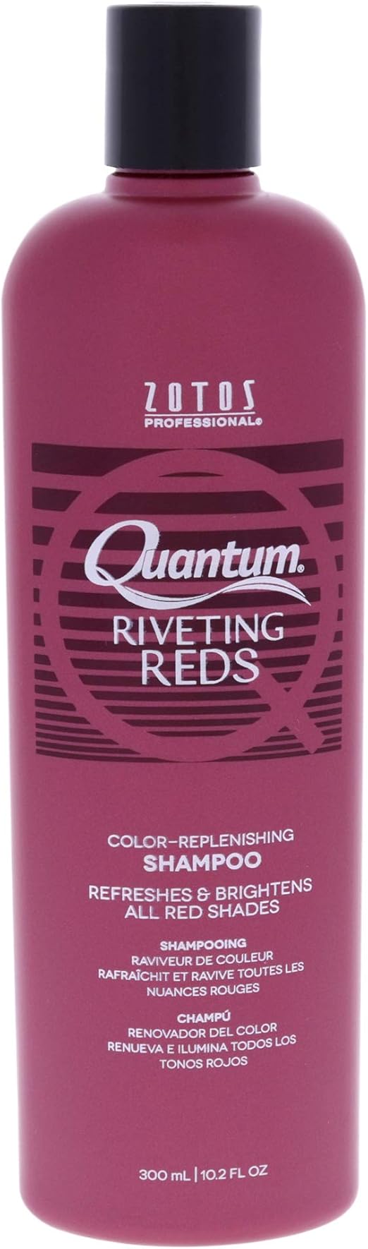 Zotos QUANTUM,Riventing Reds Riveting Reds Color Replenishing Shampoo