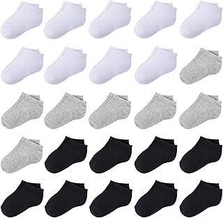 Duufin Baby,Clothing,Baby Boys 0-24m,Socks & Tights,Socks Duufin 25 Pairs Toddler Ankle Socks Low Cut Kids Half Cushion Socks Low Rise Ankle Socks for Boys and Girls