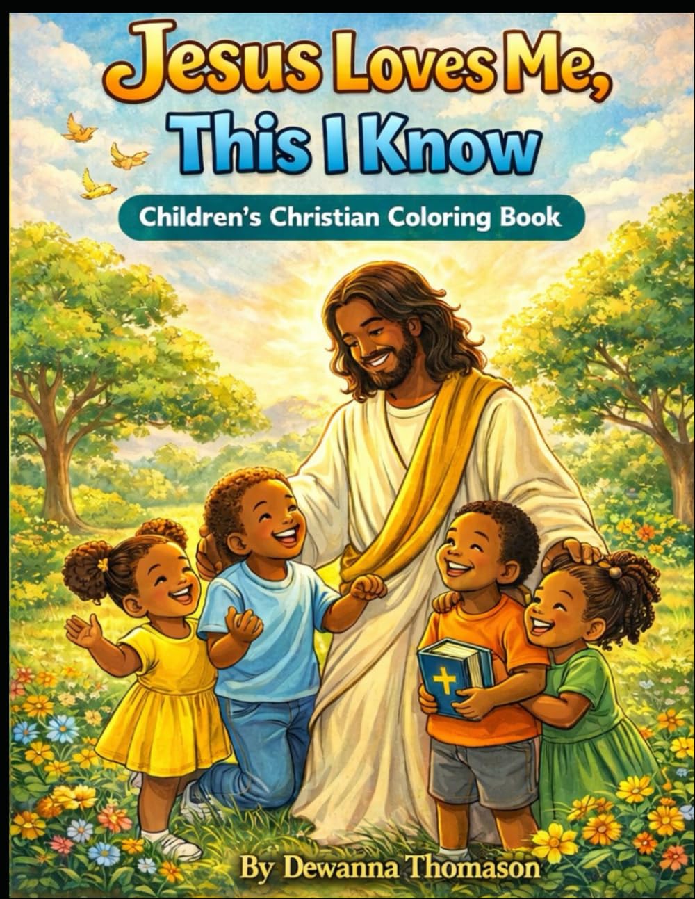 Jesus Loves Me, This I Know: Children’s Christian Coloring Book
