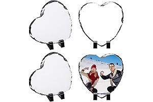 Gersoniel Sublimation Stone Plaques for Valentines Day Craft