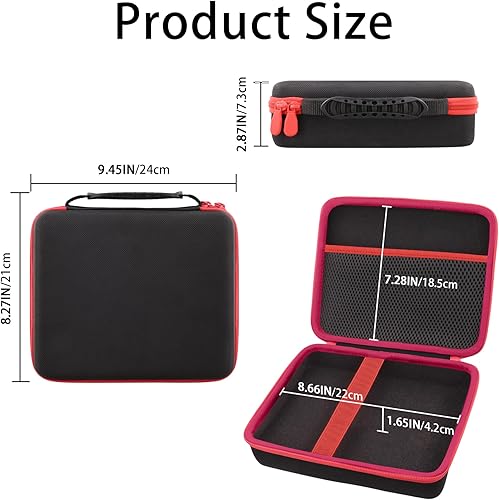 Miniatura 6 de Funda de almacenamiento de protección compatible con NOCO Boost GB50 UltraSafe Jump Starter Paquete de refuerzo de batería de litio y accesorios