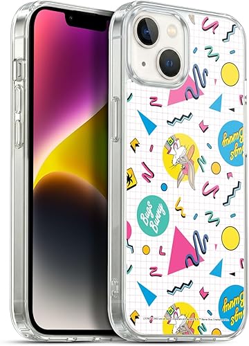 Miniatura 69 de Head Case Designs Funda de gel suave con licencia oficial de Looney Tunes Retro Bugs Bunny compatible con Apple iPhone 11 Pro Max Retro,Blanco y