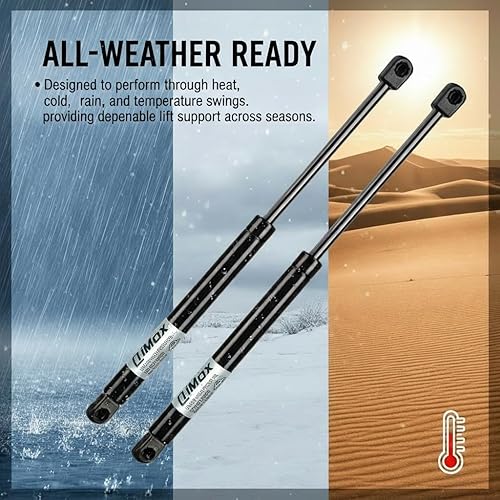 Miniatura 6 de Qty(2) QiMox Front Hood Lift Supports Shock Struts Compatible with 2006-2013 BMW 3 Series E90 E91 E92 E93