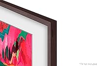 Vista 8 de Samsung 75-inch The Frame Customizable Bezel, Modern Brown (VG-SCFA75BWBZA, 2021 Model)