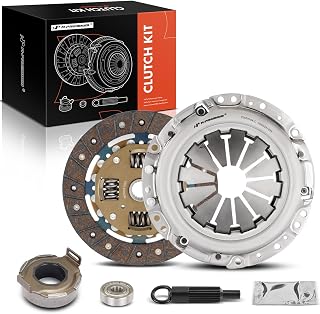 A-Premium Transmission Clutch Kit Set Compatible with Suzuki Samurai 1985-1995, Sidekick 1989, SJ413 1985, 1.3L, Replace# L04104