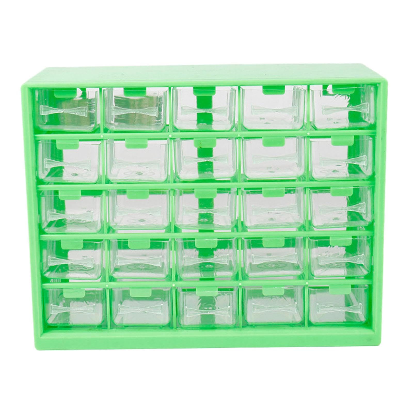 Small Tools Organizer Tool Box Multipurpose Sturdy 25 Drawers for Craft Room Green|Home & Garden|Home & Garden-image-22