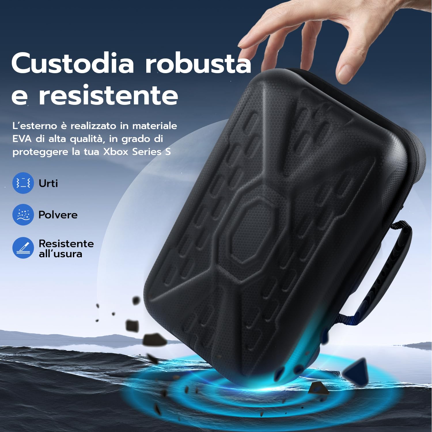 Mcbazel Etui Xbox Series S Czarny