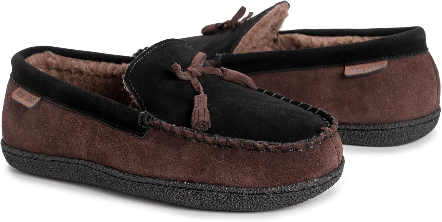 MUK LUKS mens Leather Goods Men's Talan Slipper