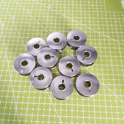 YICBOR 10 bobinas de metal "L" 55623S para Pfaff Grand Quilter 1200