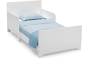 Delta Children Bianca White Toddler Bed