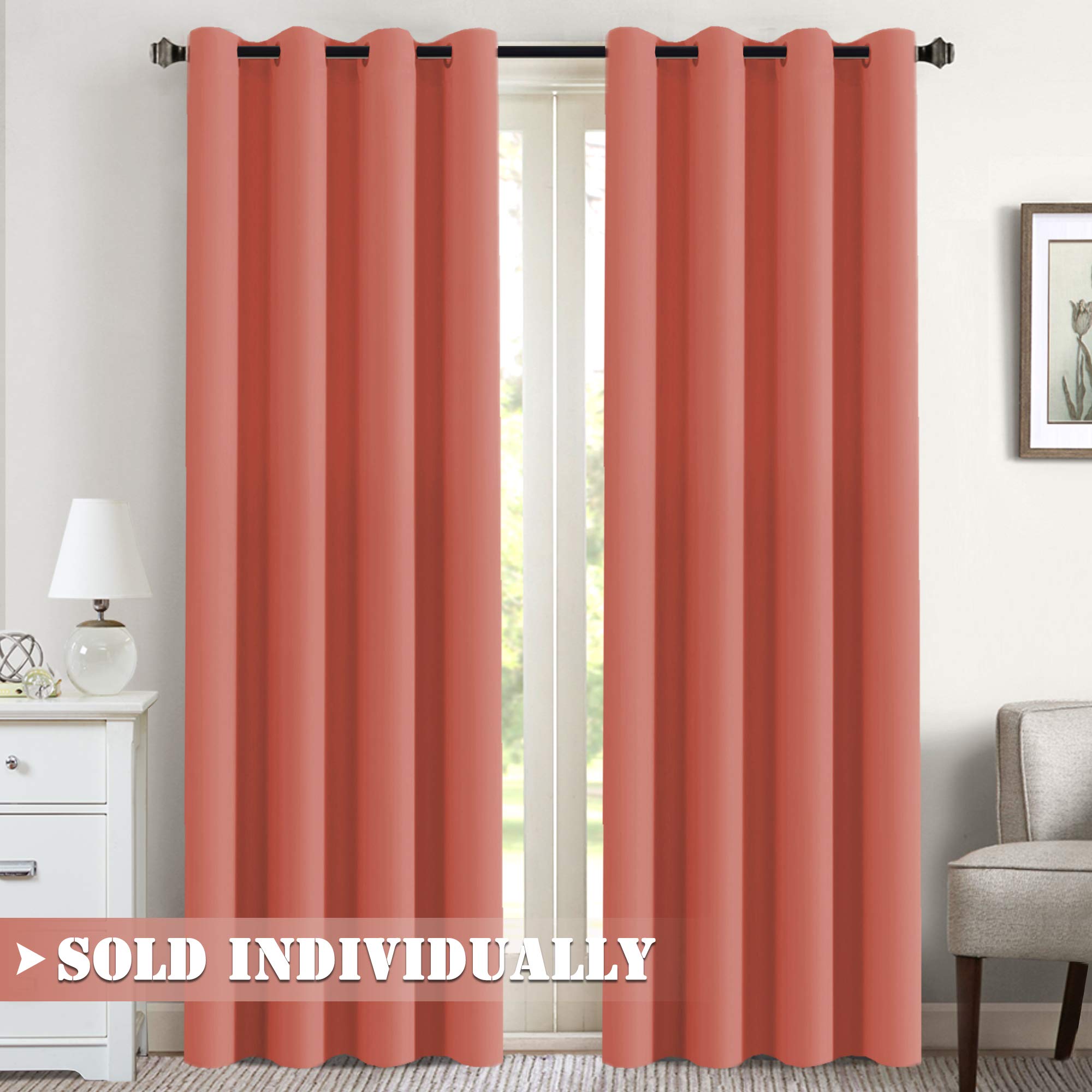 Salmon Colored Curtains Curtains & Drapes