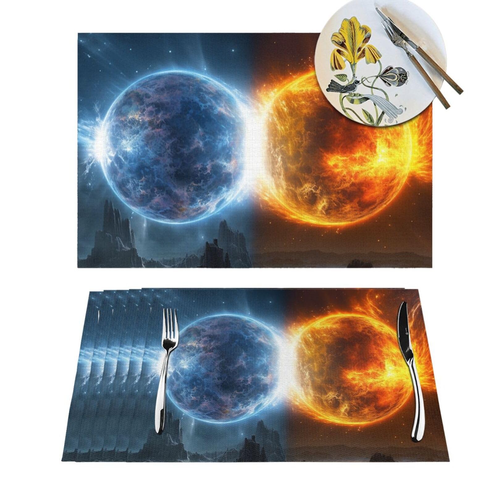 Sets de table antidérapants et résistants à la chaleur pour protéger vos meubles