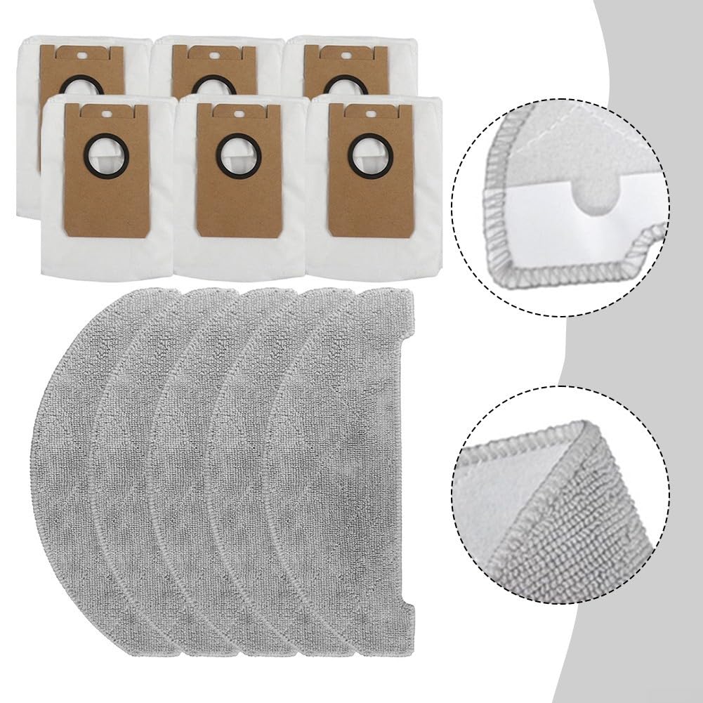 Lot De 10 Sacs à Poussière Pour Aspirateur Robot Cleanova W11 - Grande Capacité, Tissu Non Tissé, Remplacement Facile