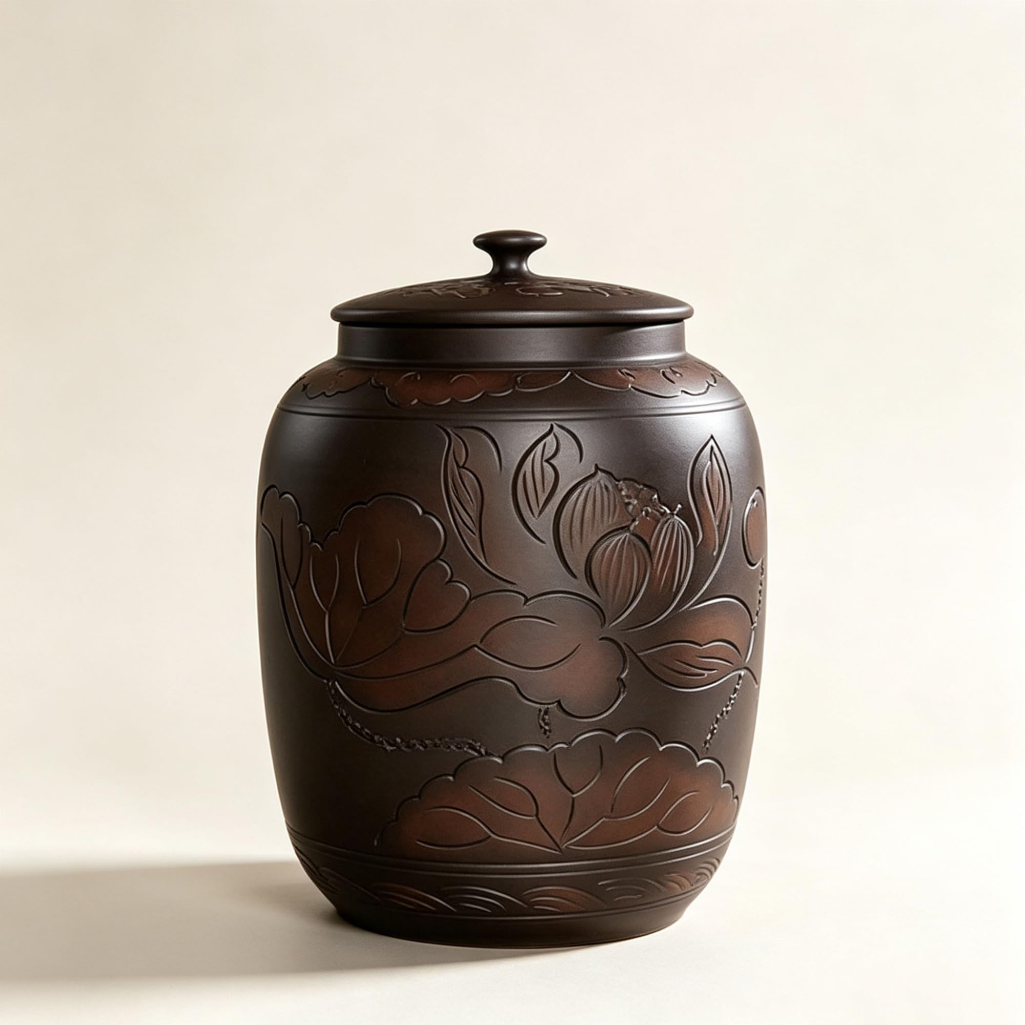 Vaso cerámico decorado para cocina que organiza y embellece tu despensa