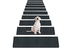 Black Indoor Stair Treads for Enhanced Safety and Comfort